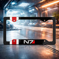 N7 Stripe License Plate Frame