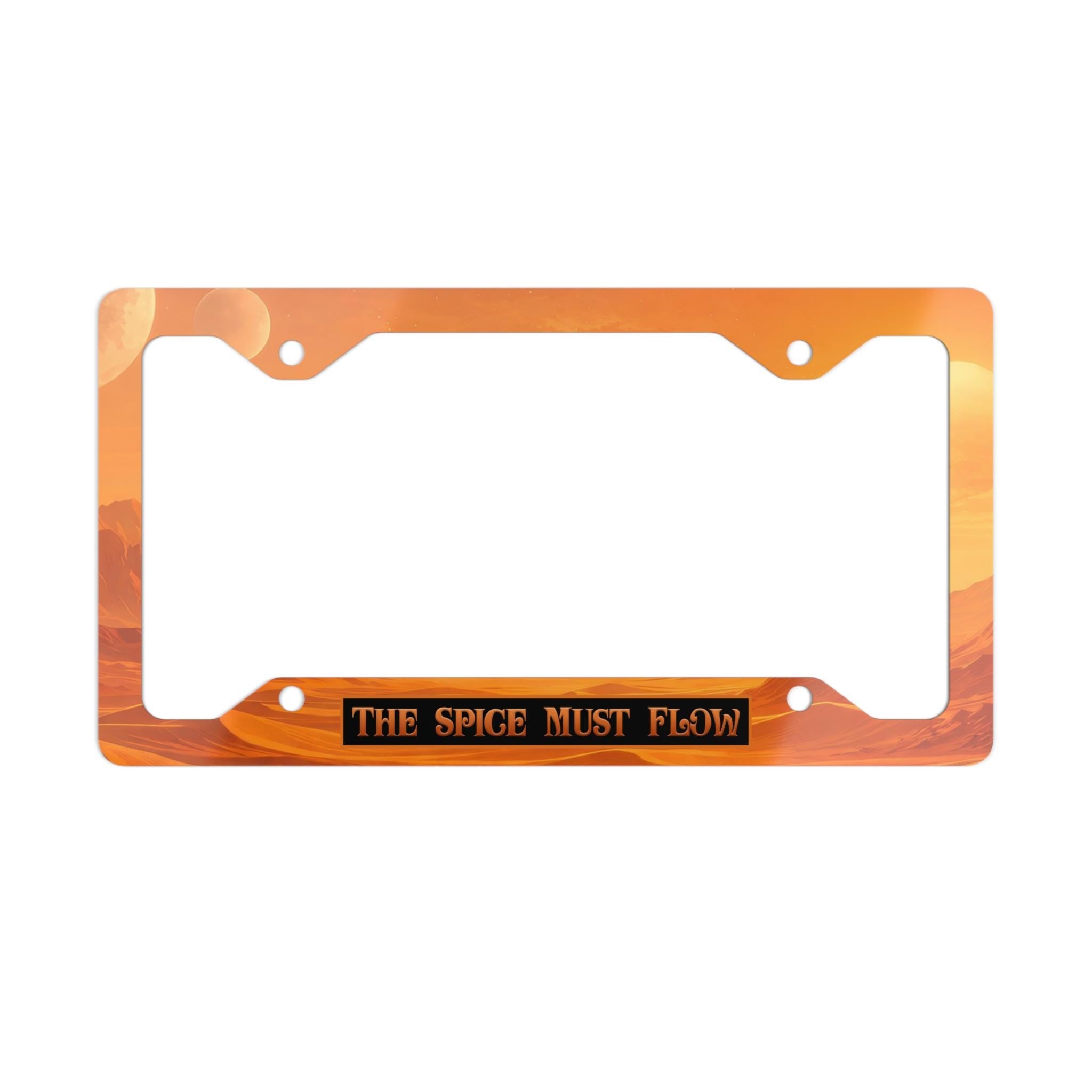 The Spice Must Flow License Plate Frame