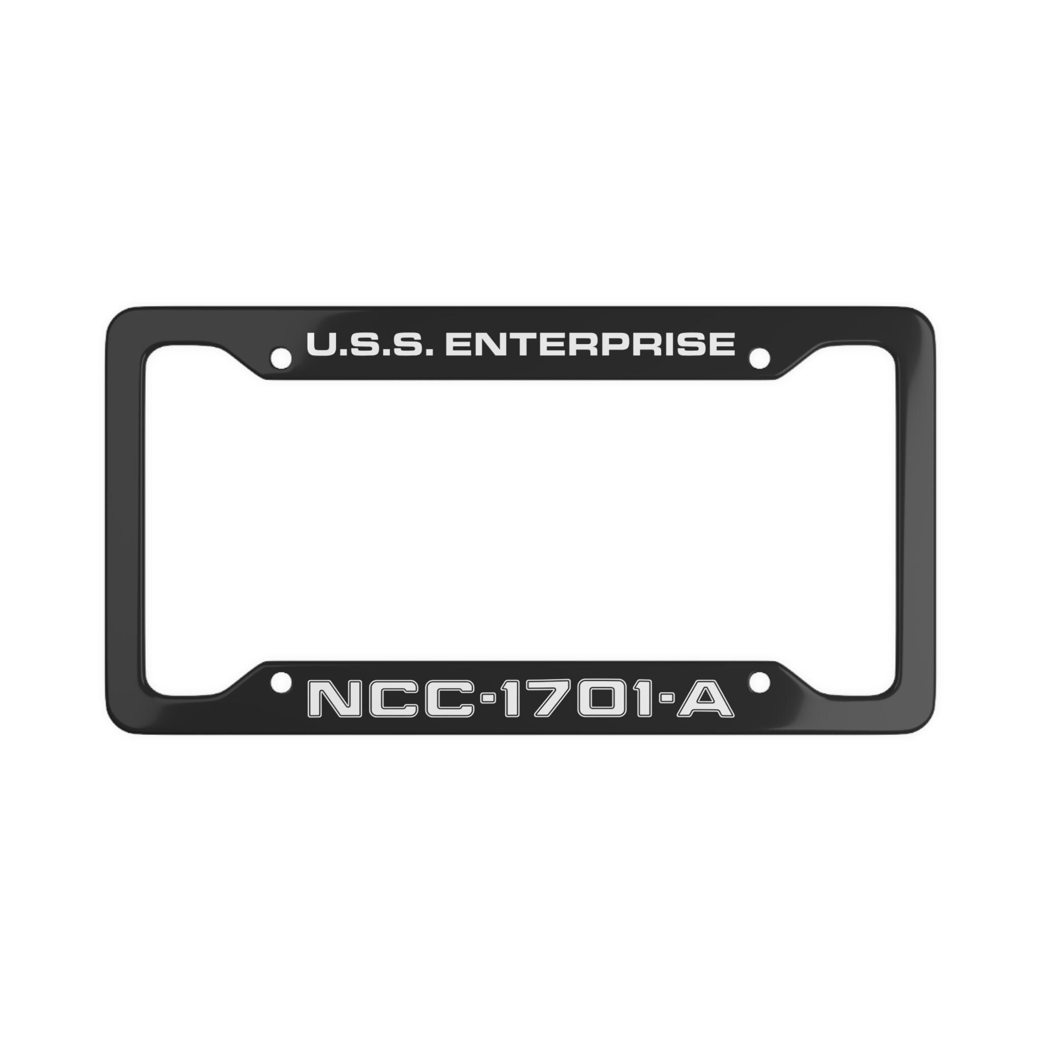 NCC-1701-A License Plate Frame