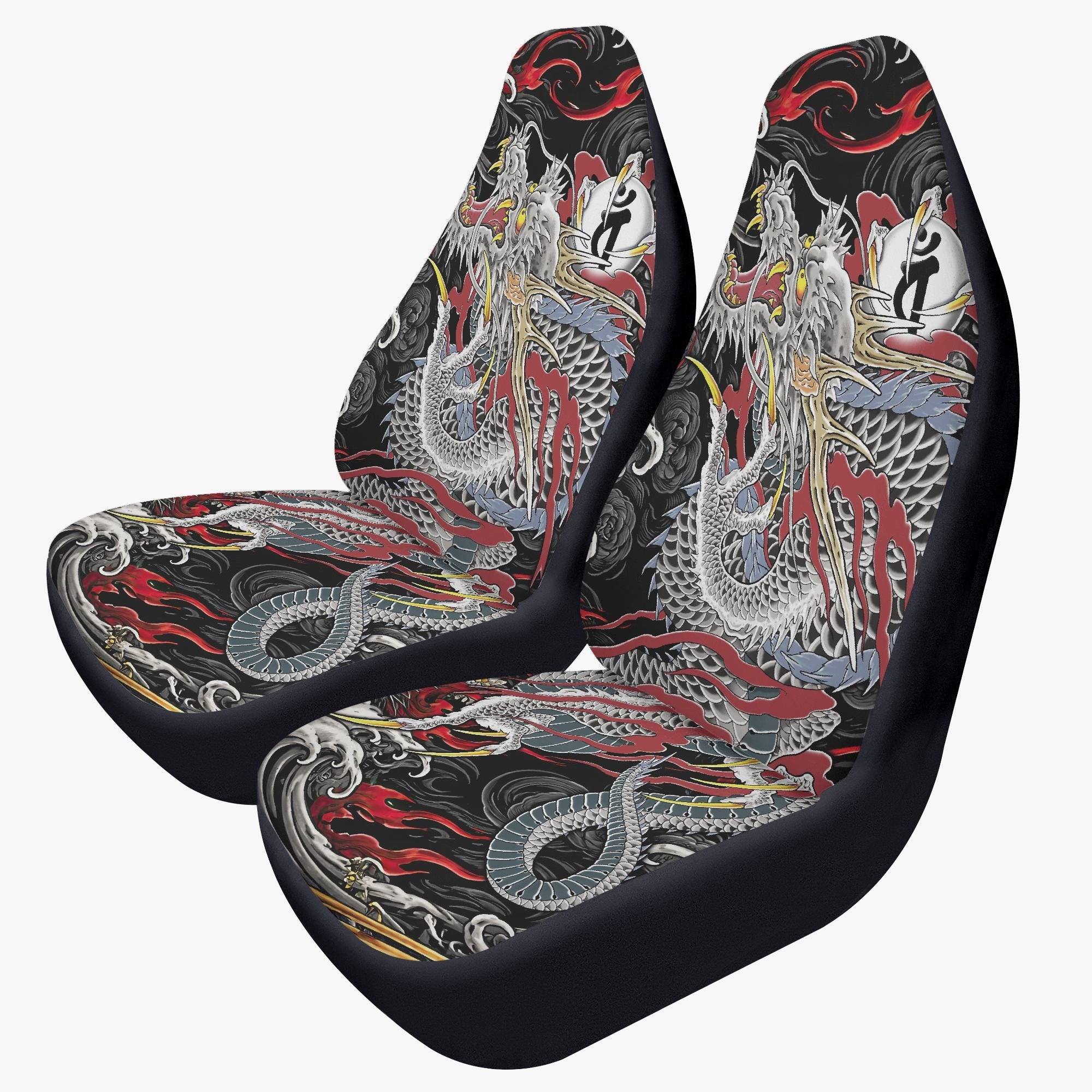 Kiryu Dragon Tattoo Car Seat Covers
