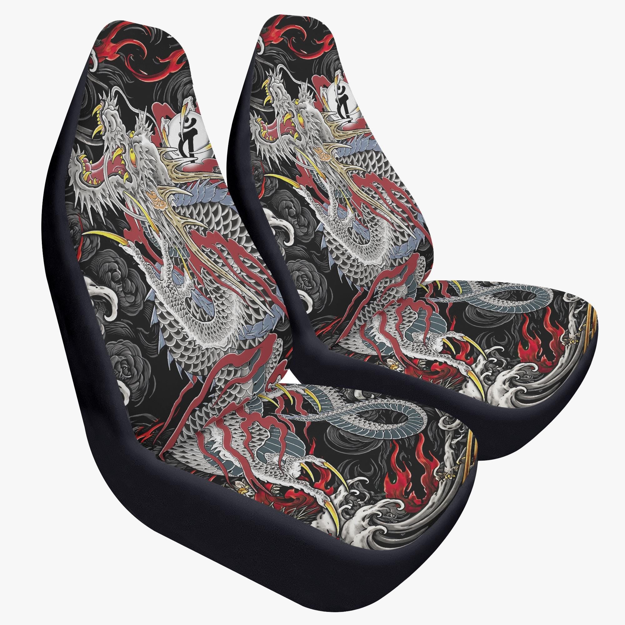 Kiryu Dragon Tattoo Car Seat Covers