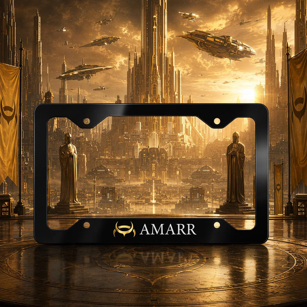 Amarr Empire License Plate Frame