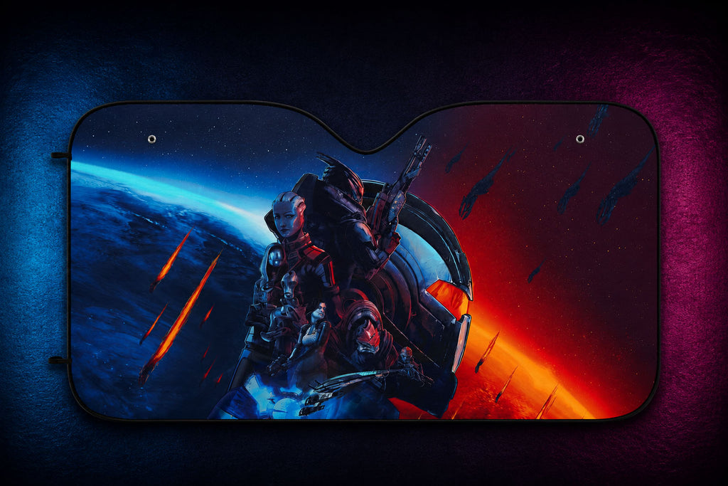 Mass Effect LE Auto Car Sun Shade