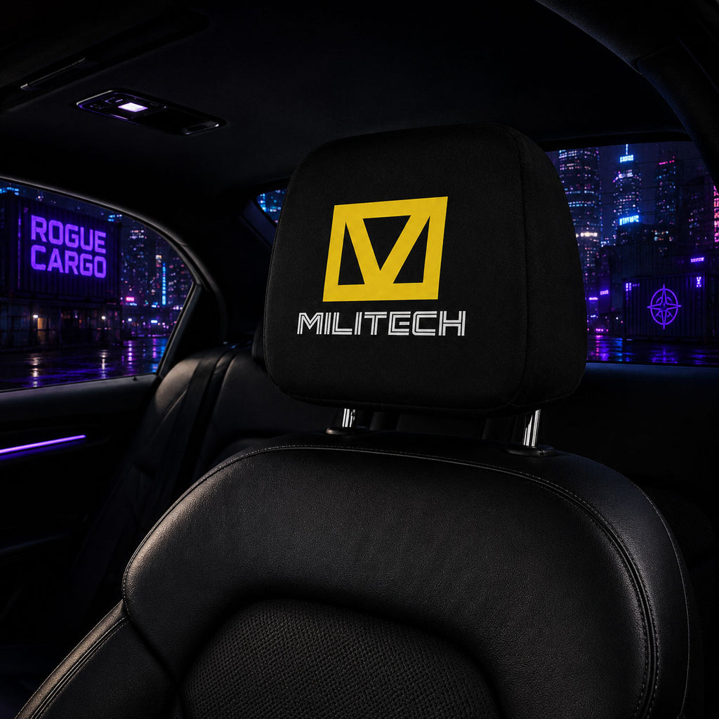 Militech Car Seat Headrest Covers