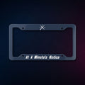 Minutemen License Plate Frame