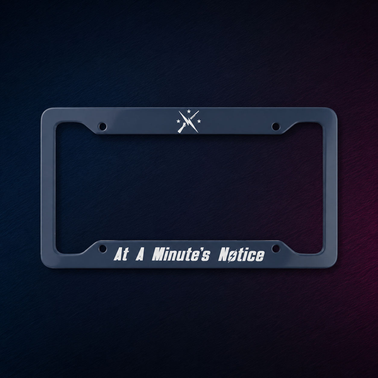 Minutemen License Plate Frame