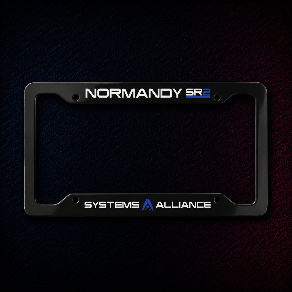 Normandy SR2 Systems Alliance License Plate Frame