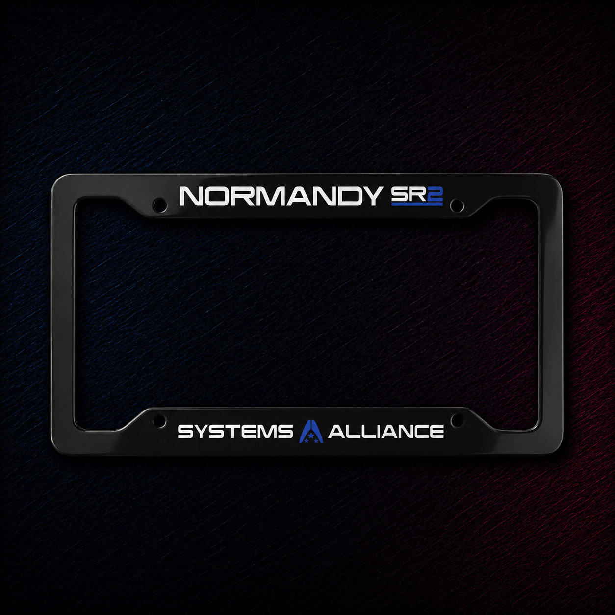 Normandy SR2 Systems Alliance License Plate Frame