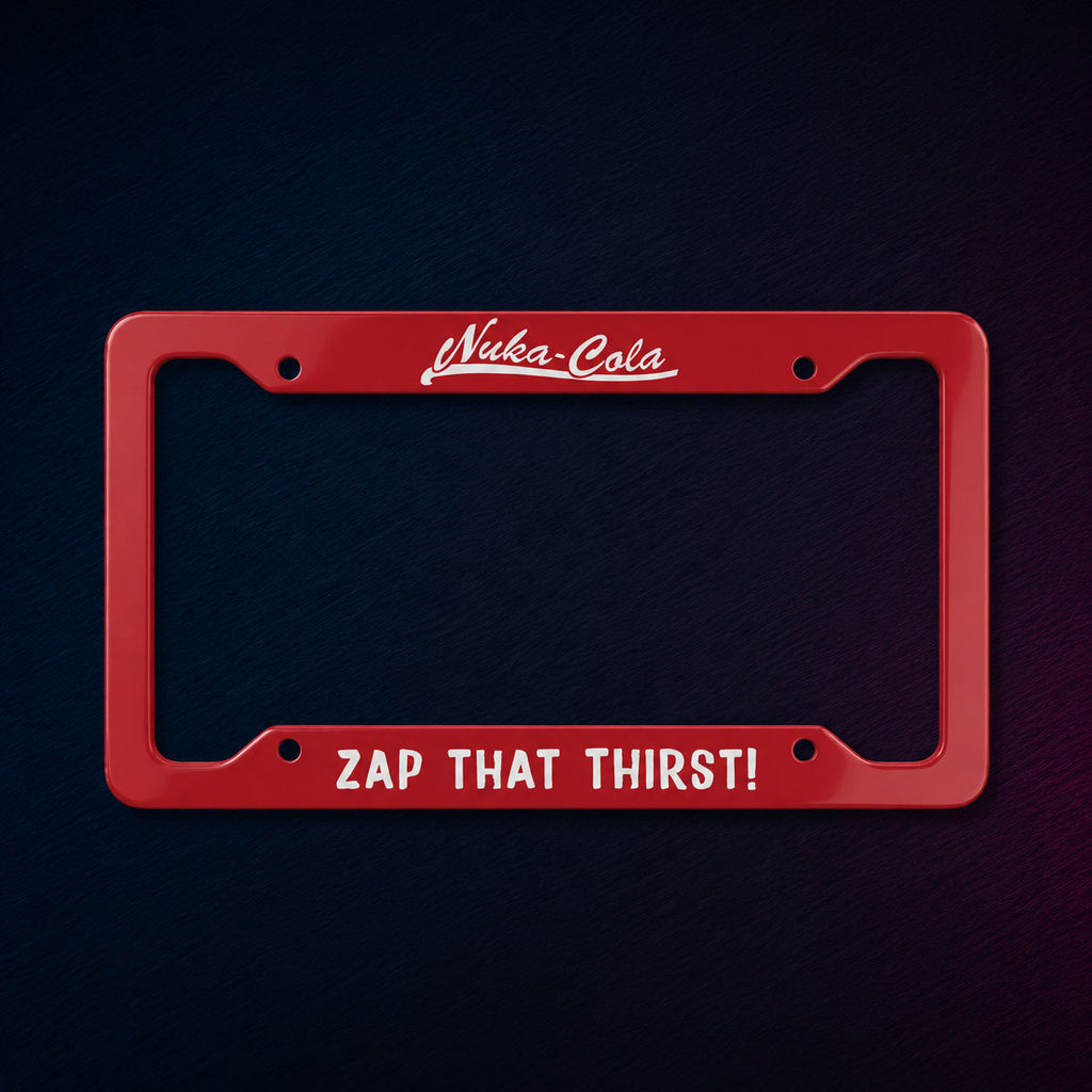 Nuka-Cola License Plate Frame