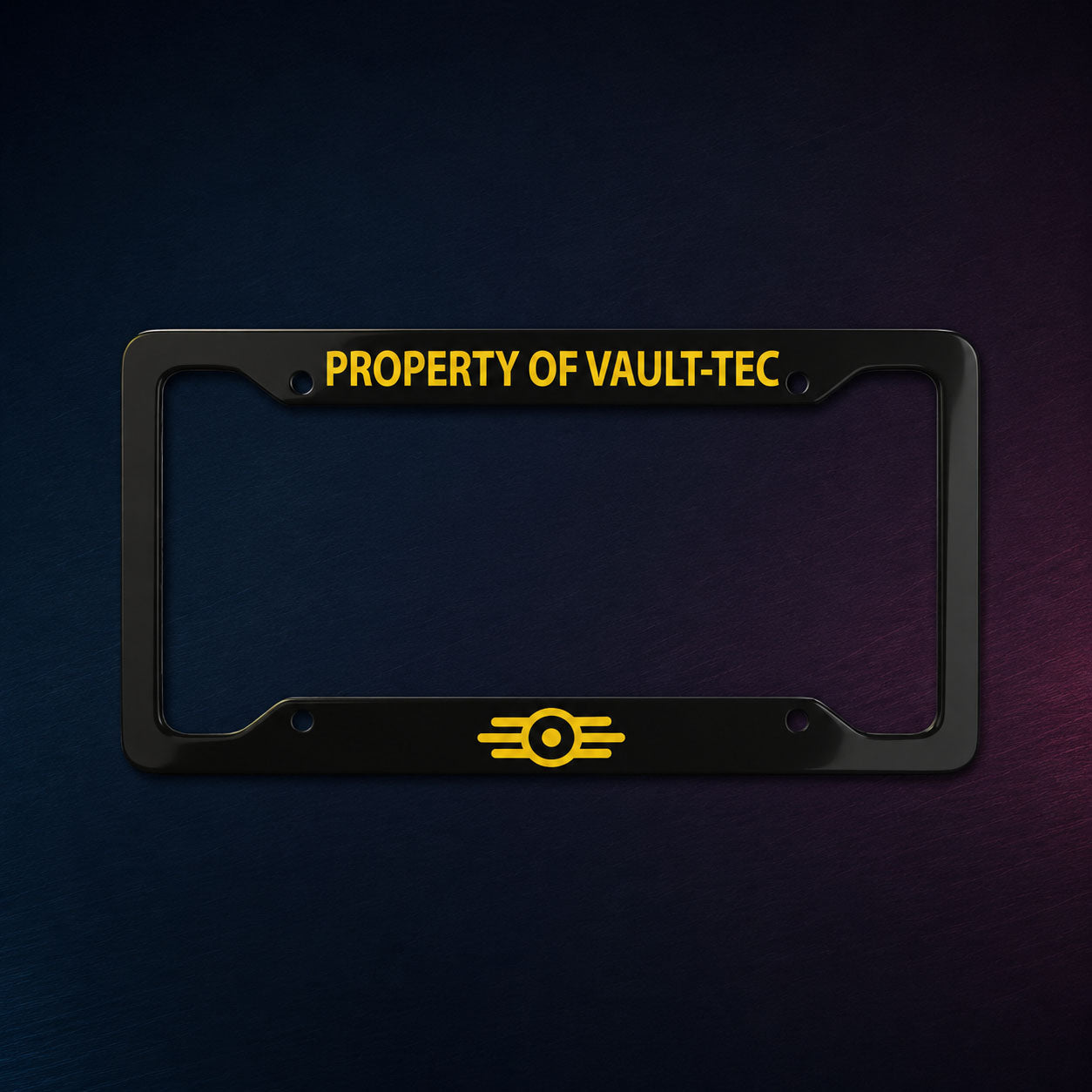 Property of Vault-Tec License Plate Frame