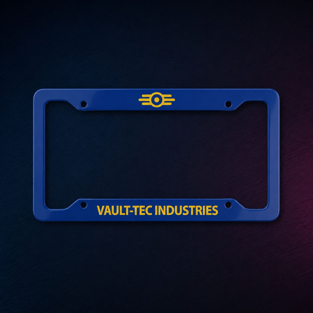 Vault-Tec License Plate Frame